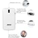 Anker SlimTalk 3200mAh Backup External Battery Pack and Charger (Power Bank) with Flashlight for iPhone 4/4S/3GS, iPod Touch/Classic/Nano (require your own cable for Apple); Samsung: Galaxy Nexus, Galaxy S II S2 i9100, T-Mobile T989, AT&T i777, Skyrocket SGH-I727; HTC: One X, Sensation, Sensation XE XL, EVO 3D, ThunderBolt; Others: Blackberry Bold 9900, Sony Ericsson Xperia Arc S, Nokia N9 Lumia 800 900 - White, 0.4 Inch Thick, Ultra Slim and High Capacity