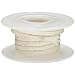 Palmetto Style 1371 Meta-Aramid Compression Packing Seal, PTFE Coating, Inert Lubricant, White