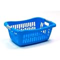 ---- W�schekorb mit Softgriff 64x44 cm blau