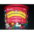 CENTIMETER CUBES 1000-PK 10 COLORS IN STORAGE TUB