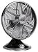 Hunter Fans 90082 12" Monceau Contemporary Indoor Pewter Table Fan