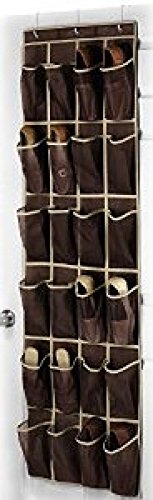 Whitmor Over The Door Shoe Organizer, Java Whitmor Over The Door Shoe Organizer, Java