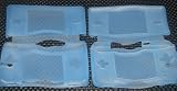 Sky Blue Silicone Skin Case for Nintendo DS Lite / NDSL / DSL + Screen Protector stickers (2 Pack)