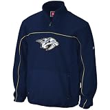 Reebok Nashville Predators Navy Blue Scrimmage Fleece Sweatshirt