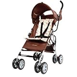 Happy Hippos Jet Stroller in Brown
