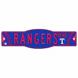 MLB Texas Rangers 4.5-by-17 Sign