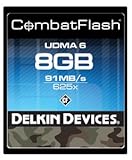 IMAGE OF Delkin 8 GB CombatFlash (CF) PRO 625X UDMA Memory Card DDCFCOMBAT-8GB