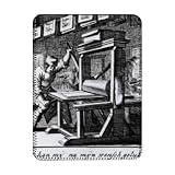 The Copper-plate Engraver, from 'Iets voor.. - iPad Cover (Protective Sleeve) - Art247 - IPads 1 And 2