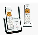 AT&T DECT 6.0 Black / Silver Digital Dual Handset Cordless Telephone (CL81209) Reviews | AT&T DECT 6.0 Black