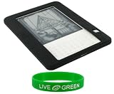 Black Silicone Skin Case for Amazon Kindle 2 E-Reader Reading Device (Kindle NOT Included)