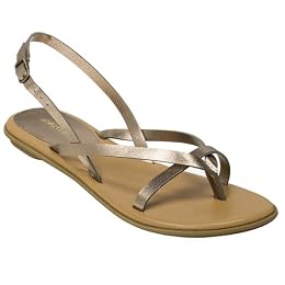 Xhilaration® Tess Strappy Flat Sandals - Bronze : Target : tess strappy faux leather bronze accessories
