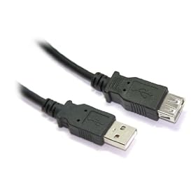 5M USB 2.0 Extension Cable - Nickel Connectors