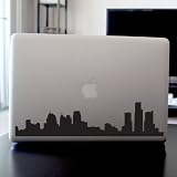 Detroit Skyline Vinyl Decal for Car Window, Laptop, Wall Etc