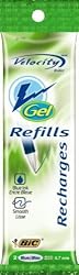 BIC Velocity Gel Pen Refill, Blue, 24 Pens