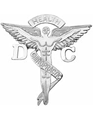 NursingPin - Doctor of Chiropractic Medicine DC Graduation Pin in Sterling Silver