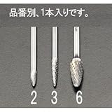エスコ ３．０ｘ１３mm／３mm軸超硬カッター EA819CM-3