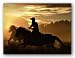 Kitchen & Housewares : Sunset Glow by Bobbie Goodrich 24"x18" Art Print Poster