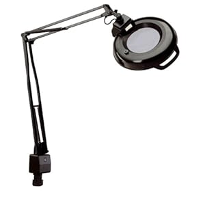 Amazon.com: Electrix 7122 BLK Magnifier Lamp, Fluorescent ...