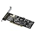 Asus Xonar D1 interne PCI Soundkarte 7.1, Digital Out, Dolby Technik, Eax, 192kHz 24bit, Low Profile
