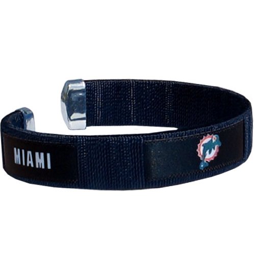 NFL Miami Dolphins Fan Band Bracelet
