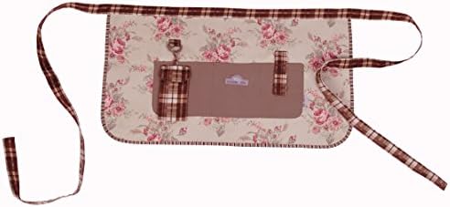 Garden Girl USA Gardening Apron Short, One Size, Classic Brown