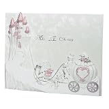 Polystone Castle Guest Book - Pink