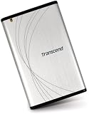 Transcend StoreJet TS0GSJ25S 2.5-Inch Silver Aluminum Housing