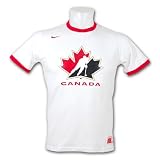 Nike - Team Canada IIHF Jersey Ringer T-Shirt (White)