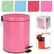 pink dustbins