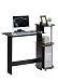 Furinno New Computer Desk - Easy Assembly - Black and Grey Finish, 10015