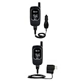 Essential Kit for the LG CU405 - includes Car and Wall Charger with Rapid Charge Technology - Gomadic Brand w/ TipExchange Technology