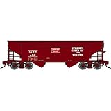 HO TrainMan 2-Bay Offset Hopper, KGB&W #1