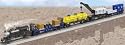 Alaska Steam Locomotive Train Set