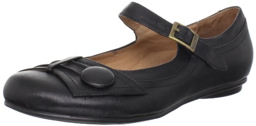 Miz Mooz Women's Dulce Mary Jane Flat,Black,11 M US
