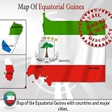 Editable Equatorial Guinea Powerpoint Map - Equatorial Guinea Powerpoint Template