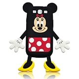 I Need's Cartoon Mouse Die-cut Silicone Cover for Samsung Galaxy S3 I9300 - Female
