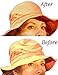 FREE S&H a $4.70 savings on our 3 Pk. Black-Baseball Caps Inserts Comfortable Shapers-Flexible-High Quality-Long Lasting Foam Hat Liner 100% MBG. 1 FREE with a purchase of 3 Pk.