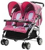 Zooper 2011 Tango Double Stroller - Wild Peach