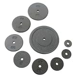 Cap Barbell Free Weights Standard 2.5-Pounds Plate (Gray)