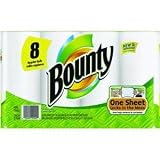 8 Count Bounty Paper Towel in White