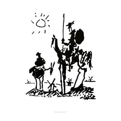 Pablo Picasso Don Quixote Art Print Poster