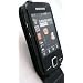EMARTBUY SAMSUNG S5600 PRESTON FLIP CASE/COVER/POUCH WITH BUILT IN PHONE HOLDER BLACK
