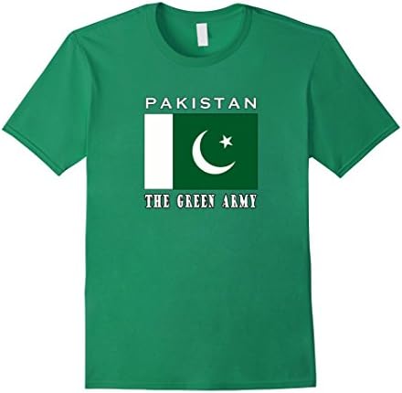 Men's Pakistan Cricket T-Shirt | The Green Army Medium Kelly Green