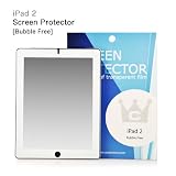 CaseCrown Bubble Free Screen Protector Film (White) for Apple iPad 2