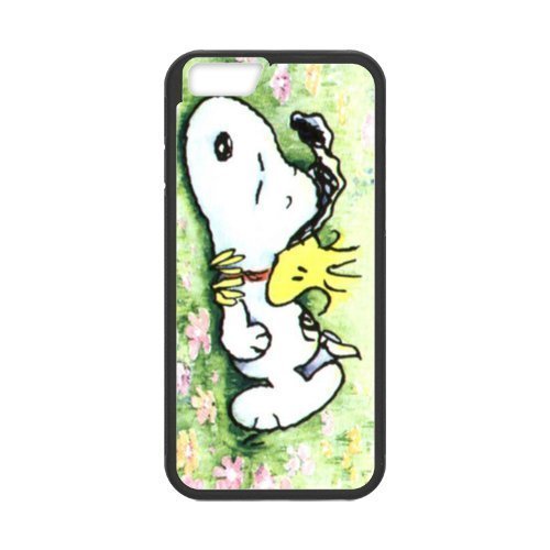 Custom Snoopy Design Rubber TPU and PC Case for Iphone 6,iphone 6 coque,apple IPhone 6 cover, Case Cover For Apple IPhone 6