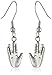 Star Trek Stainless Steel Dangle Earrings