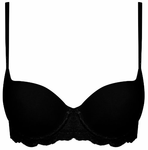 Pleasure State Damen BH (Push-up) 81-4021, Gr. 80DD, Schwarz (black 005) Preisvergleich