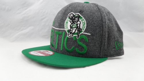NBA Hardwood Classics Boston Celtics New Era 9Fifty SnapBack Flat Bill Hat Cap