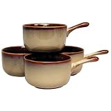 Nova Set of 4 Soup Bowls- Brown