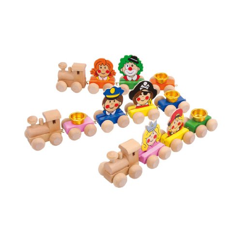 Small Foot Design 6754 Geburtstagszug Gesichter, 3-er Set Preisvergleich